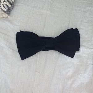 Solemio bow bandeau